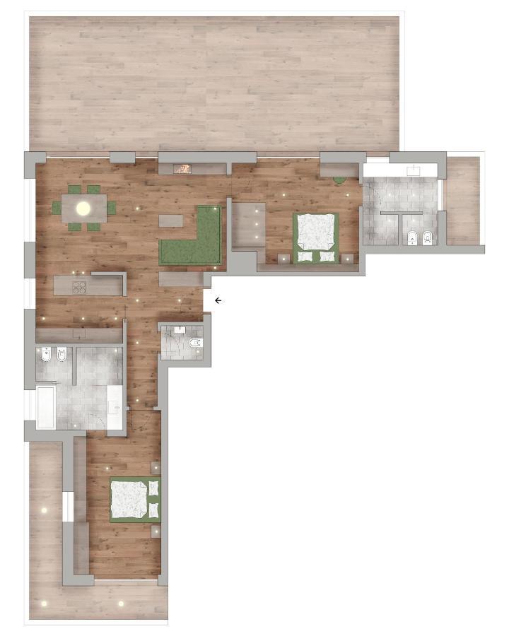 Residence Villa Al Sole Kurfar Exterior foto